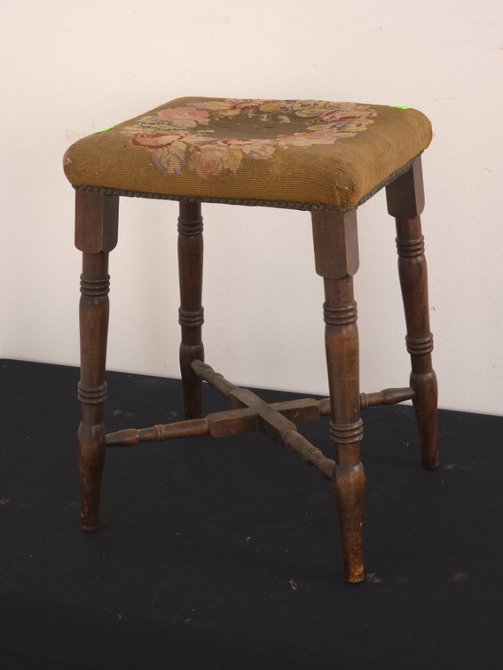 Needlepoint Stool
