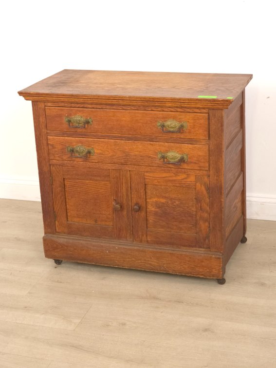 Antique Oak Washstand