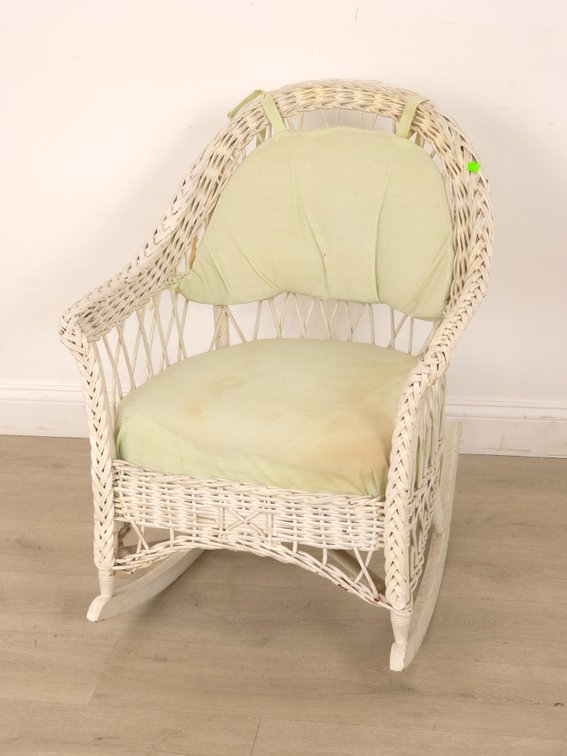 Antique Wicker Rocker