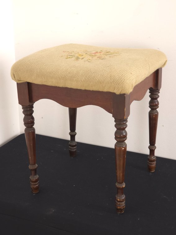 Needlepoint Stool