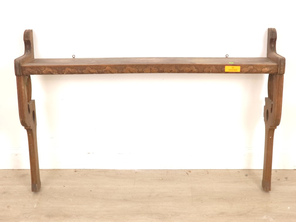 Oak Mantle Shelf