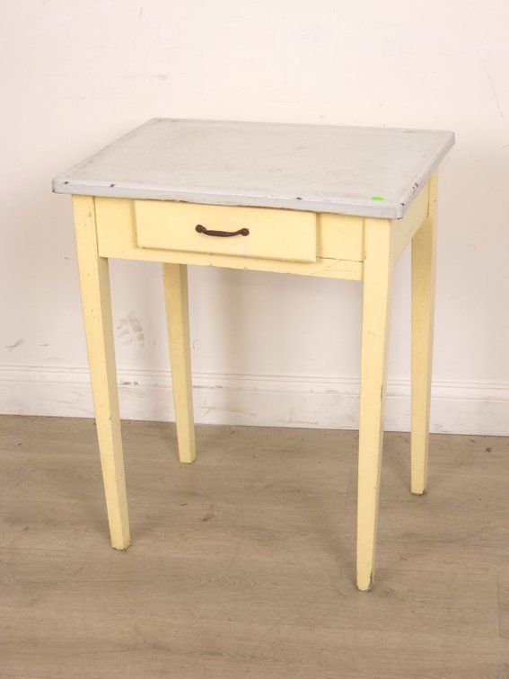 Enamel Top Work Table
