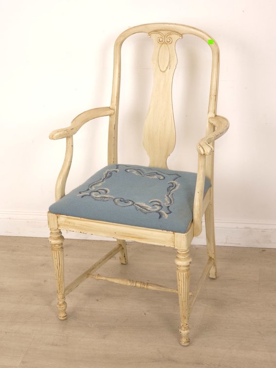 Needlepoint Arm Chair