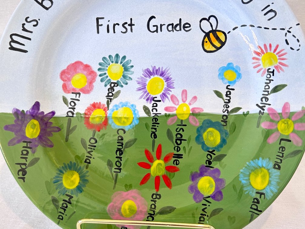 1st Grade Class Plate: Bowen