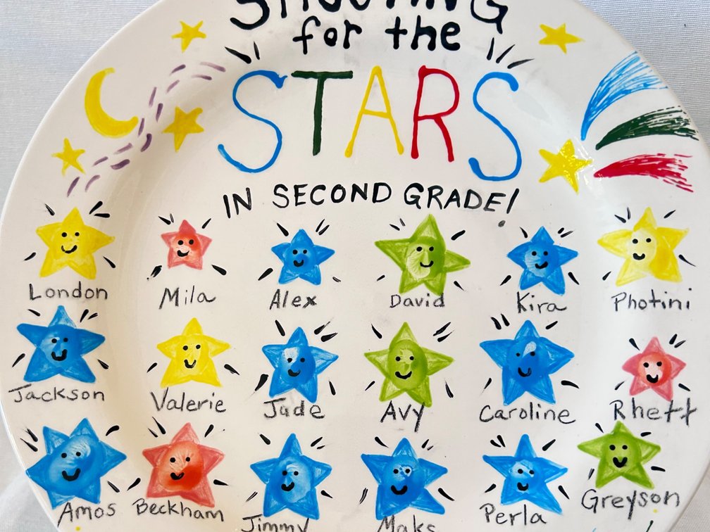 2nd Grade Class Plate: Thomas