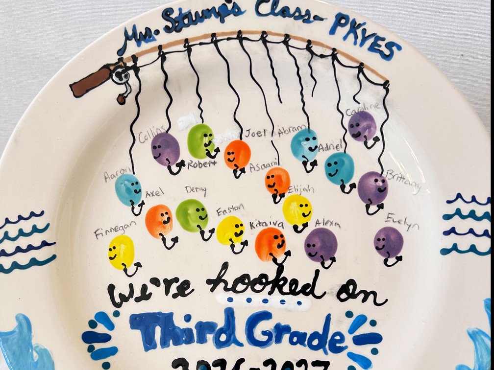 3rd Grade Class Plate: Stump