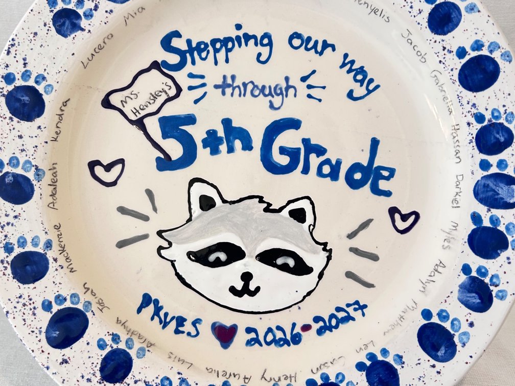 5th Grade Class Plate: Hensley
