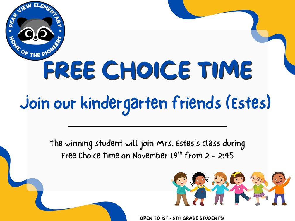 Kindergarten Free Choice with Mrs.Estes