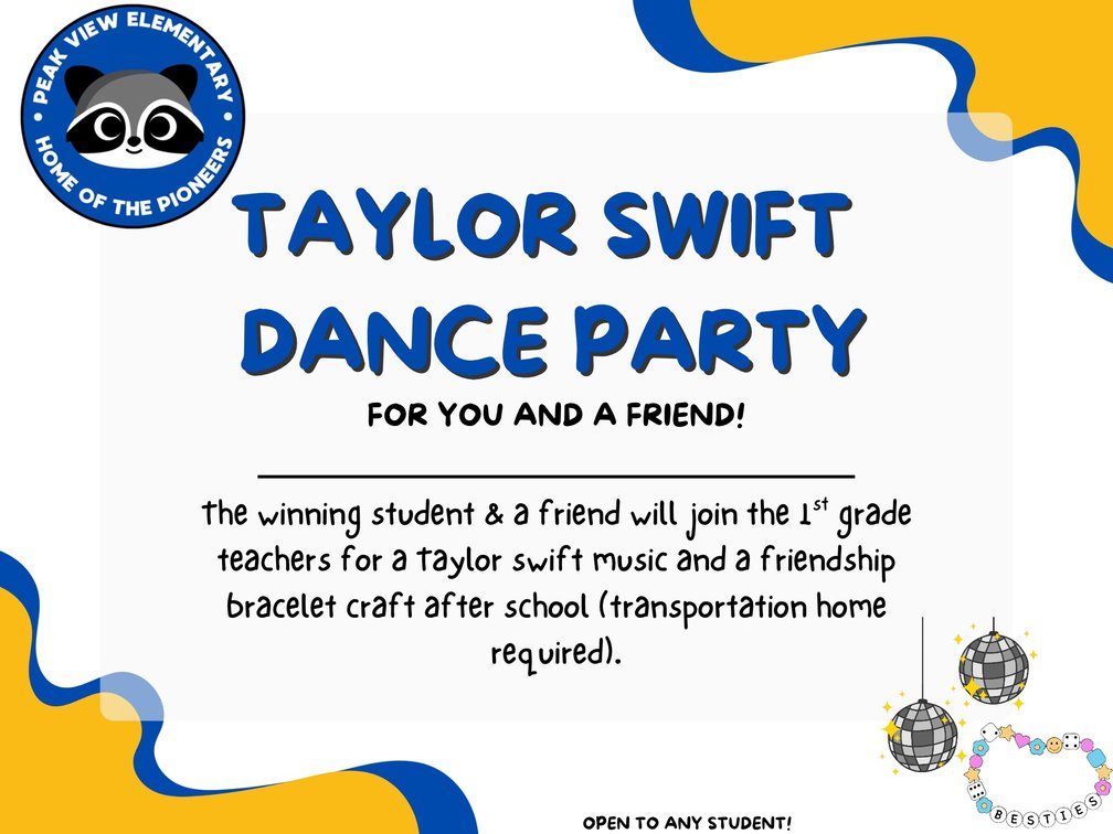 Taylor Swift Dance Party for You and a Friend
