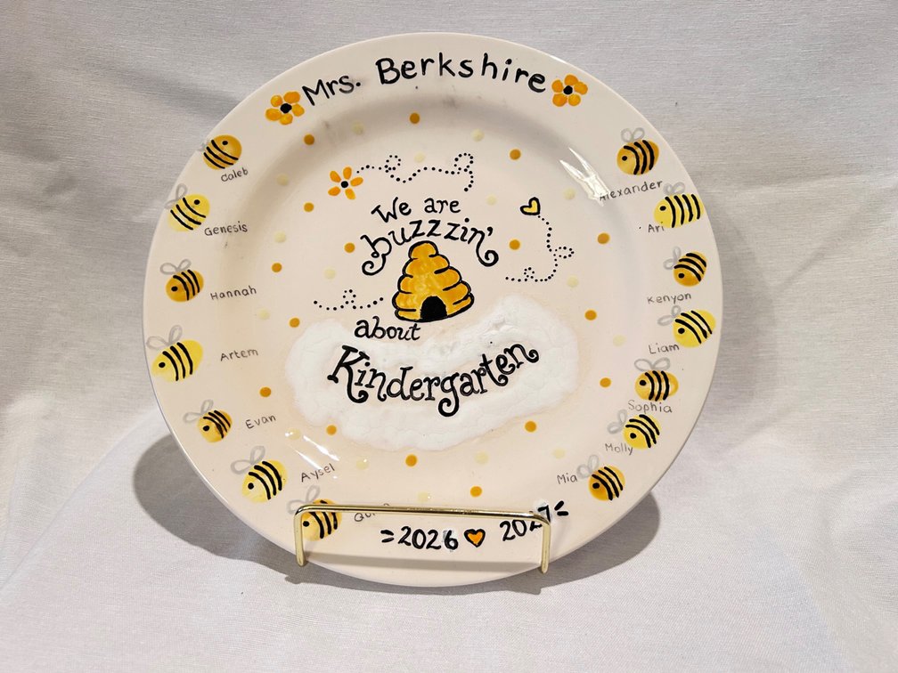 Kindergarten Class Plate: Berkshire