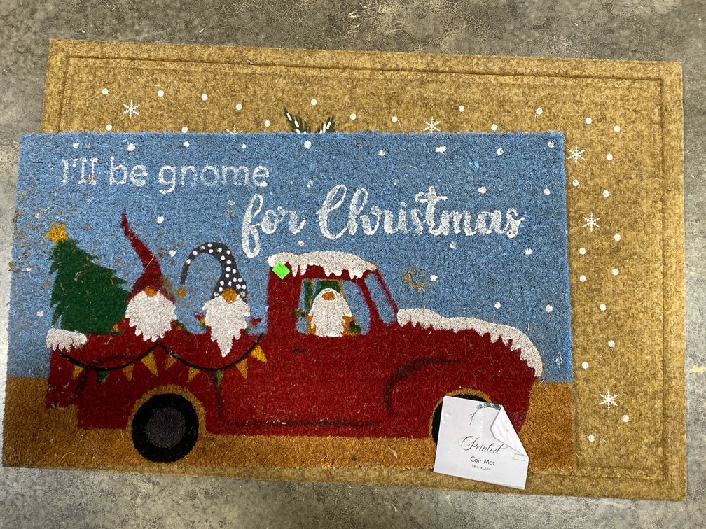 Red Truck Door Mats