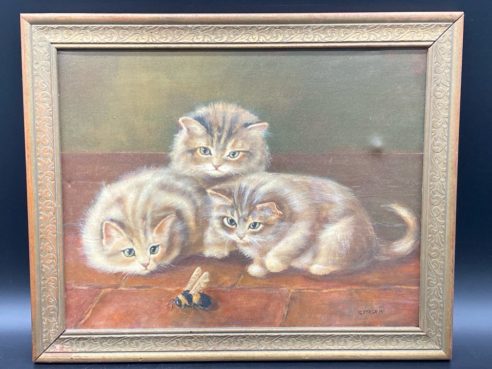 Tonka Staskin (VA Artist) Kittens & Bee