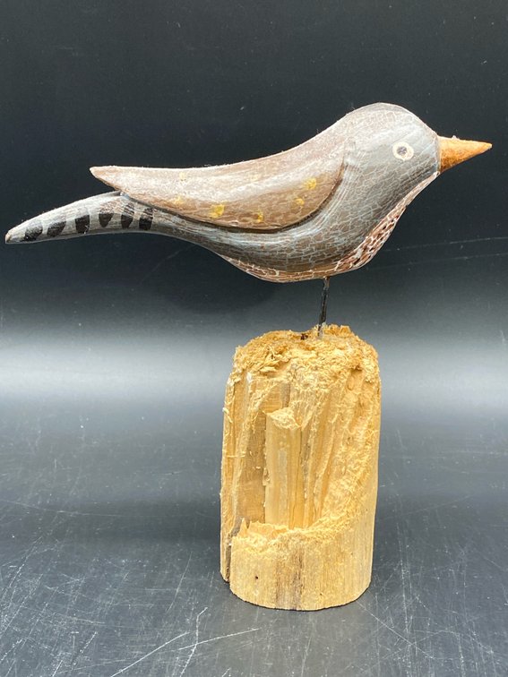 Ronald Derrow (Mt. Sidney, VA) Carved Bird