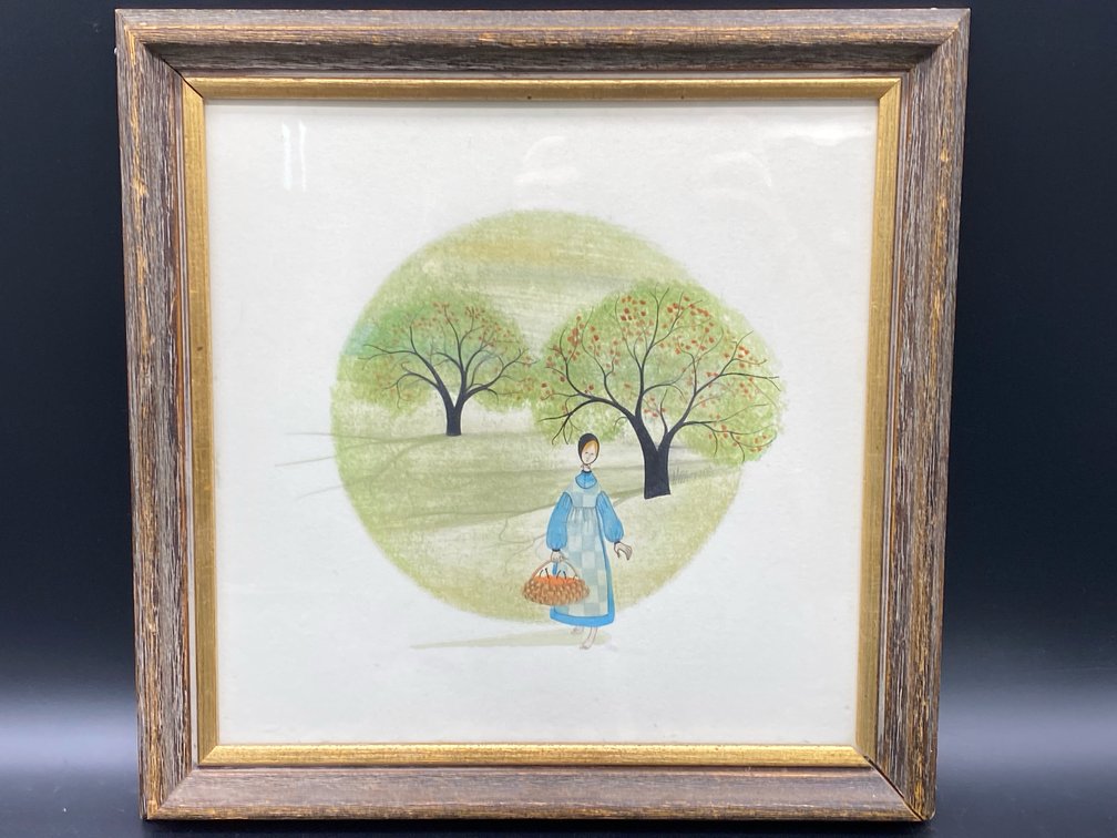 Original P. Buckley Moss Watercolor