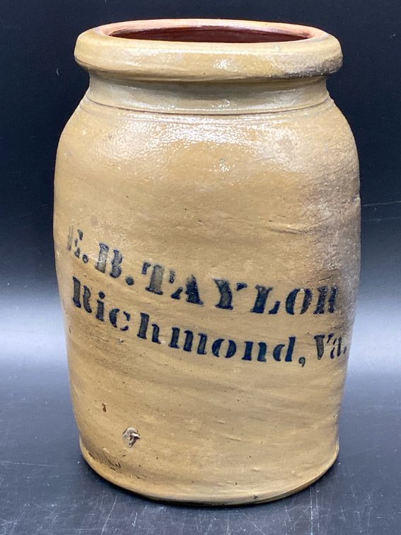 E.B. Taylor Richmond, VA Crock