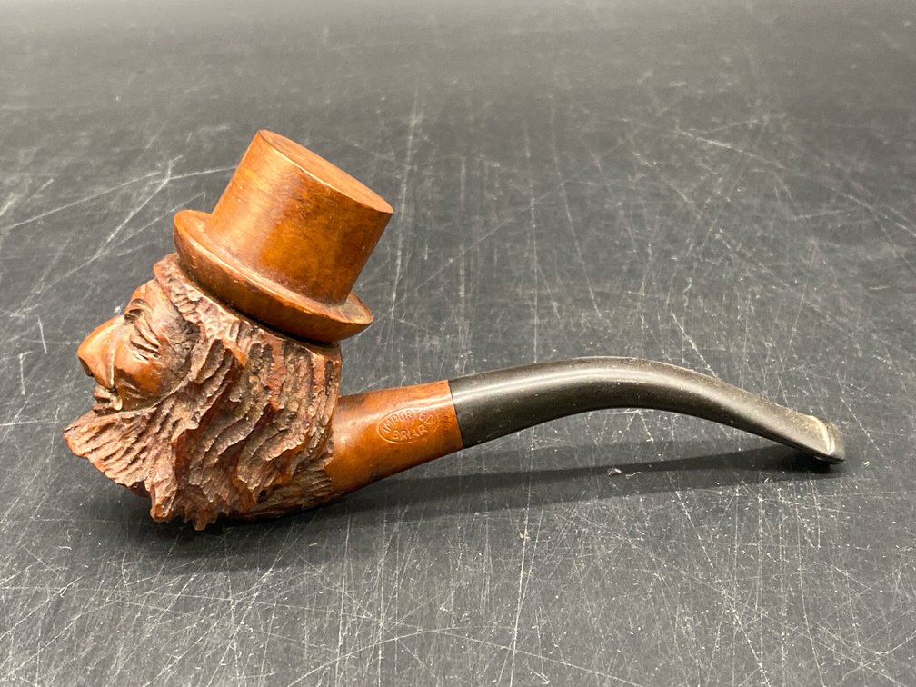 Figural Tobacco Pipe