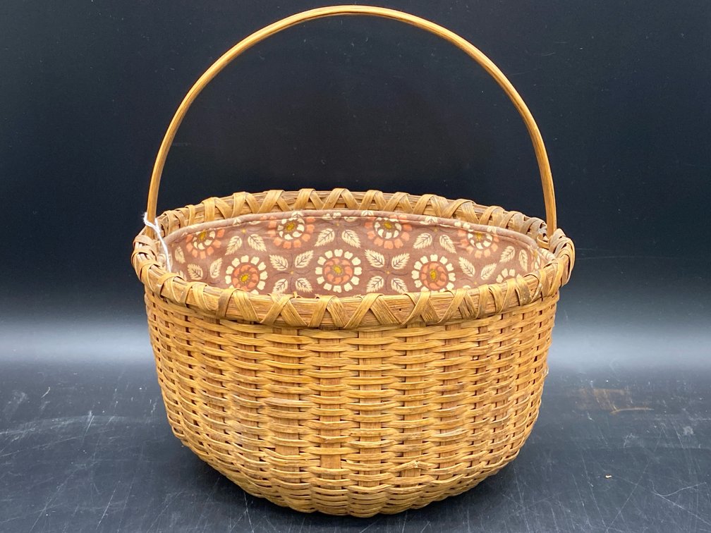 Splint Oak Gathering Basket
