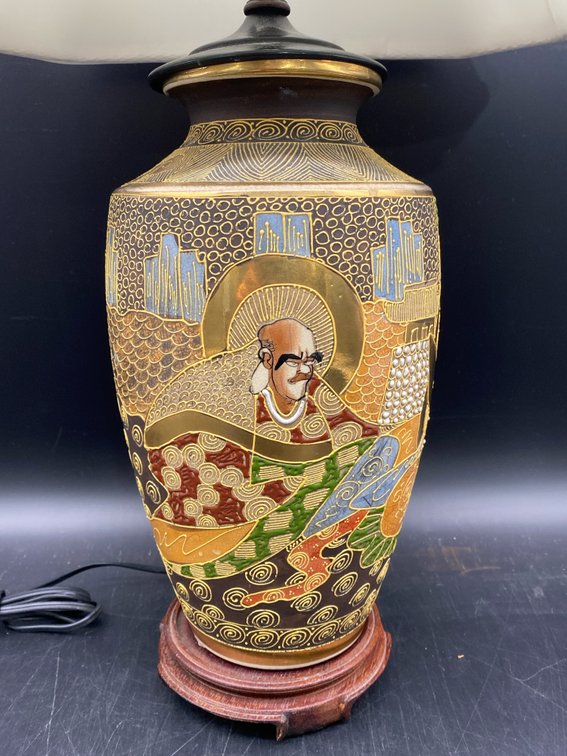 Japanese Satsuma Porcelain Vase