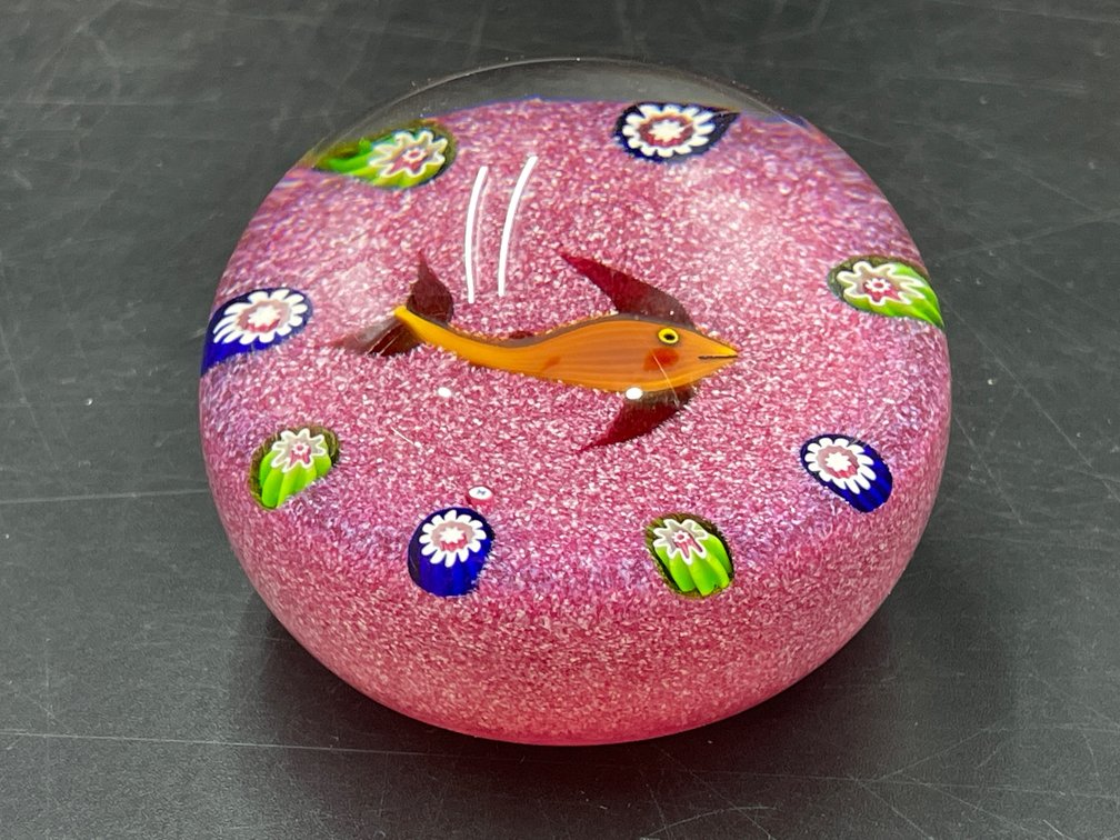 Paul Ysart Glass Paperweight