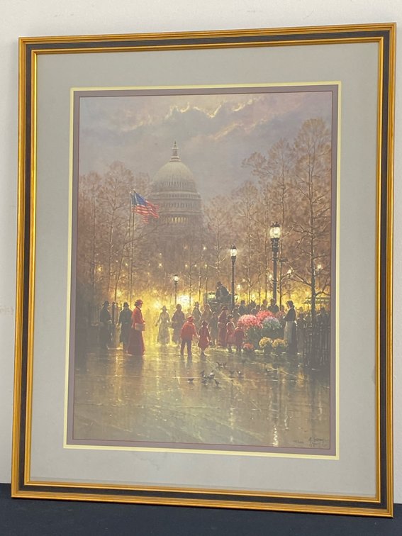 1993 G. Harvey “The American Dream” LE Lithograph