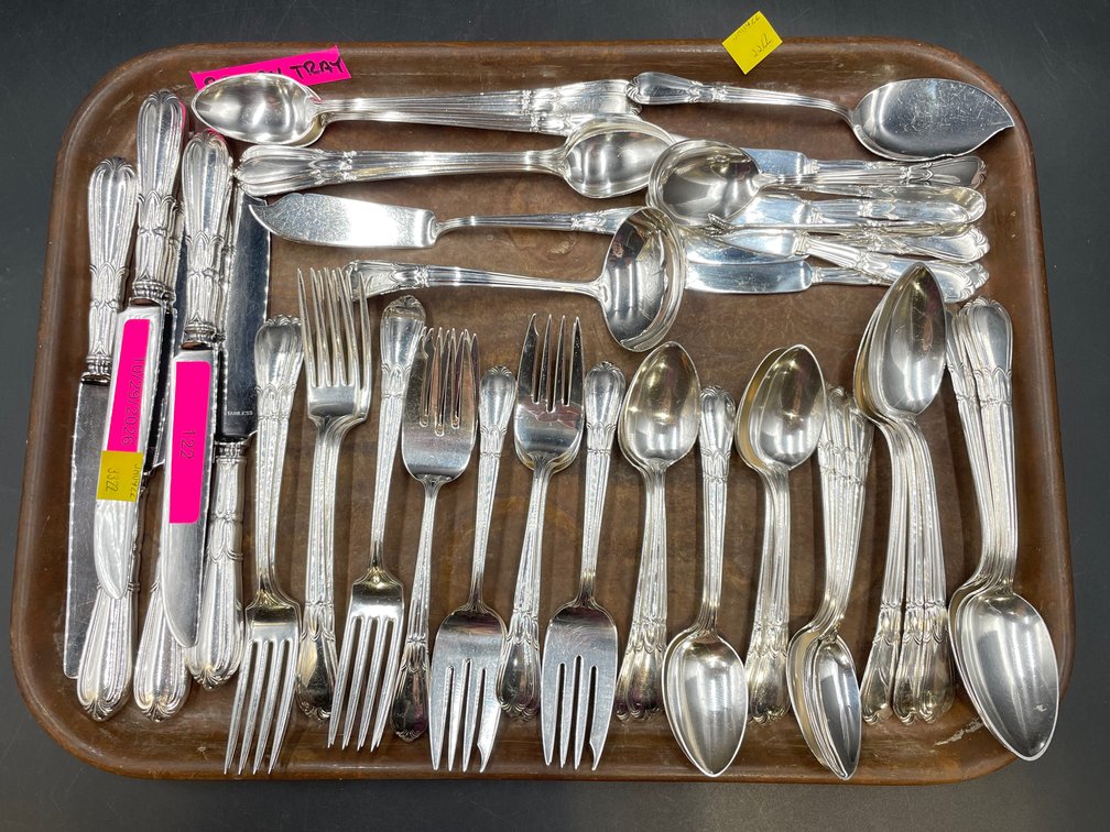 Concord "Troubadour" Sterling 59 pc Flatware Set