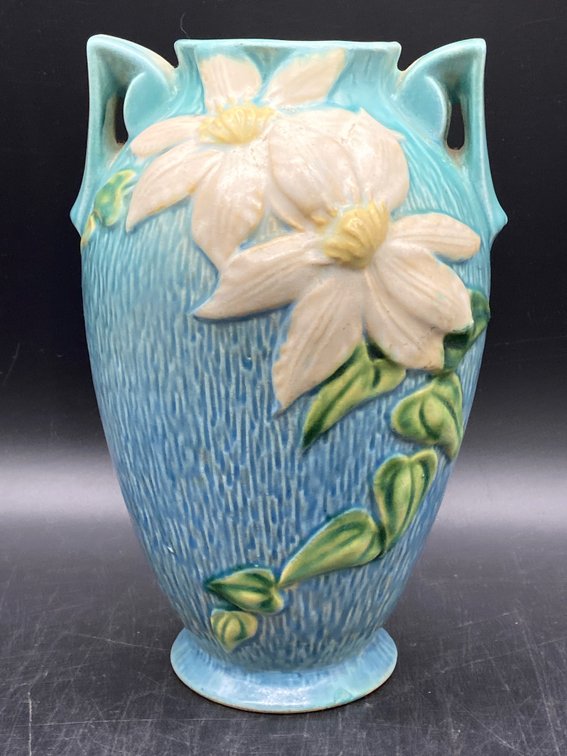 Roseville Pottery Clematis Vase