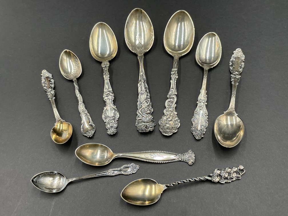 Fancy Sterling Spoons
