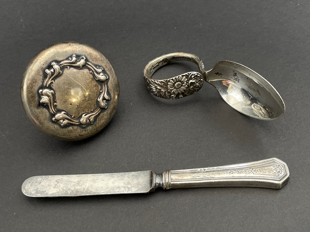 Sterling Articles Lot of 3