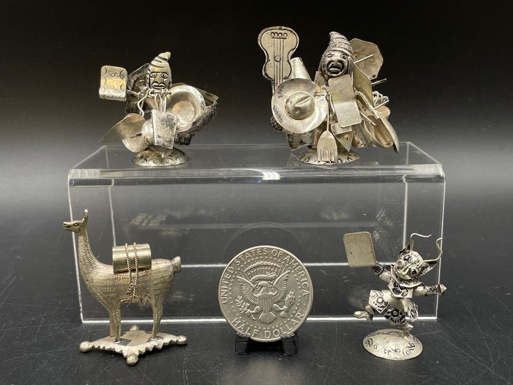 900 Silver South America Tourist Trade Souvenirs