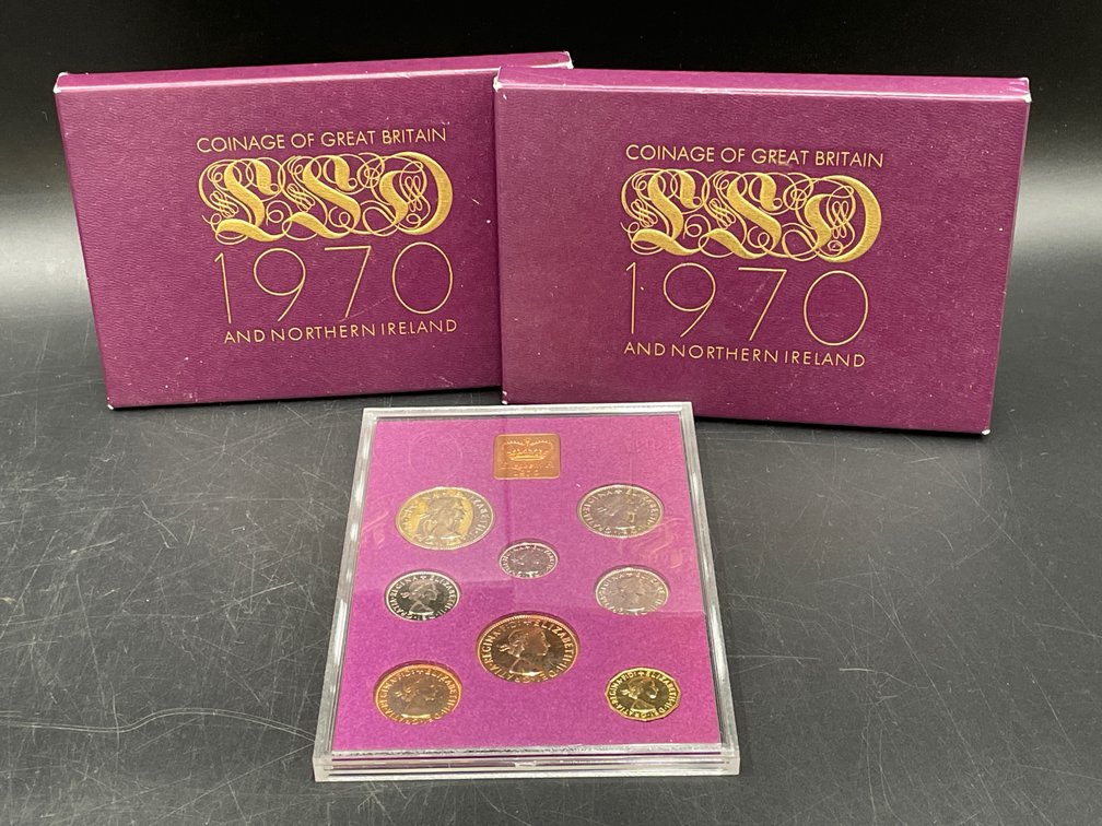 1970 Commemorative Coins Sets of the UK & Northern Ireland