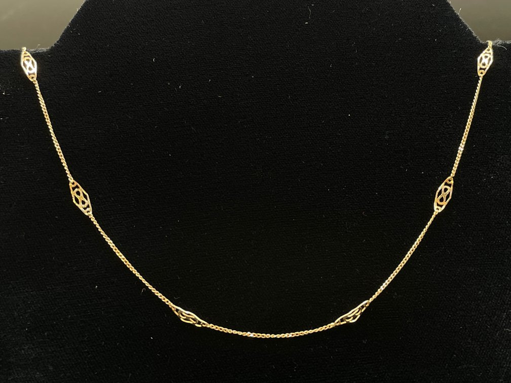 Italian 14k Yellow Gold Necklace
