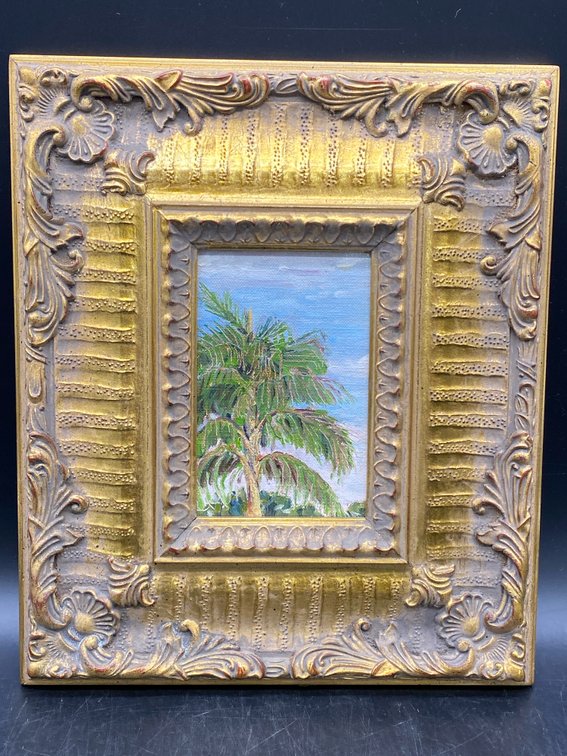 Nancy Spahr (Waynesboro, VA) Palm Painting
