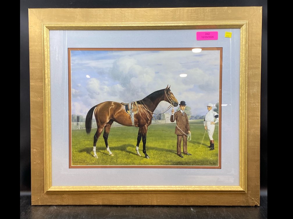 Emil Franz Adam Framed Print