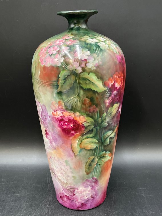 Jean Pouyat Limoges Art Nouveau Vase