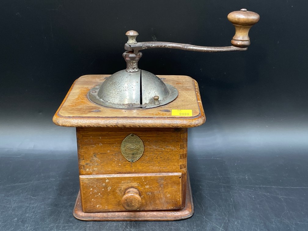 Vintage Goldenberg & Cie Hand Crank Coffee Mill