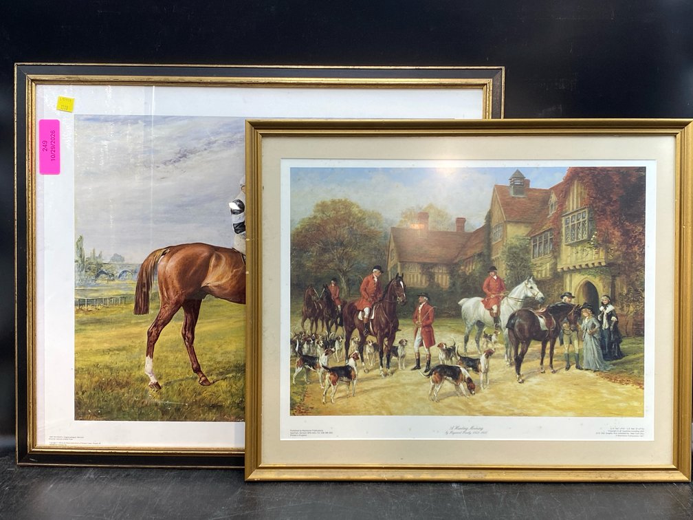 Equestrian Framed Prints