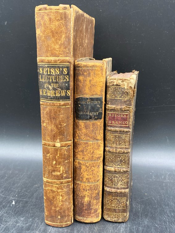 Antique Religious, Poetry, & Related Books