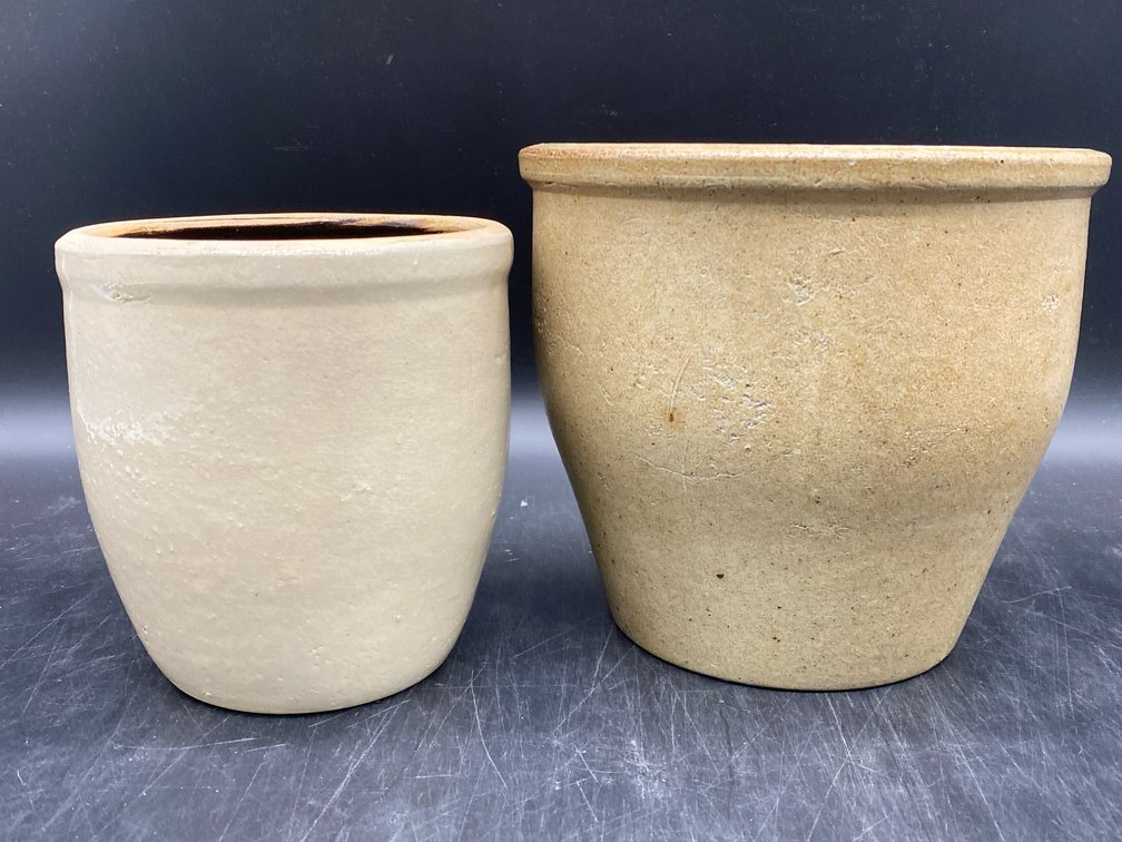 Farmhouse Salt Glazed Crocks