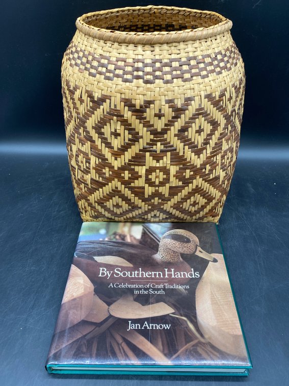 Rowena Bradley River-Cane Basket & Related