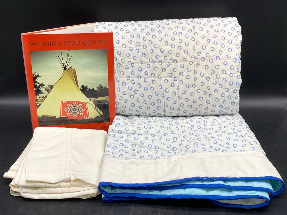 Quilted Coverlet & Related
