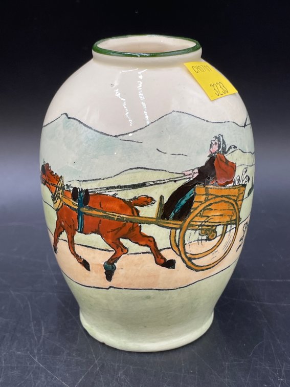 Australian Painted Vase