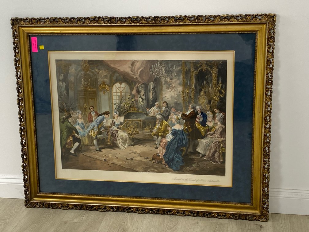 “Mozart at the Court of Marie Antoinette” Print