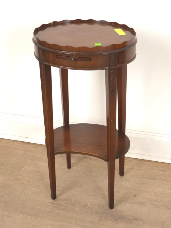 Mahogany Drink Stand