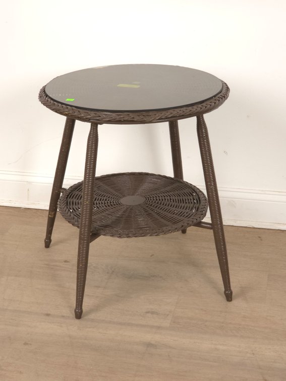 Wicker Plant Table