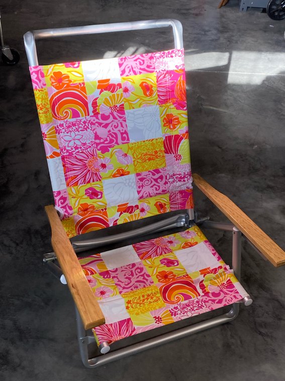 Aluminum Framed Beach Chair