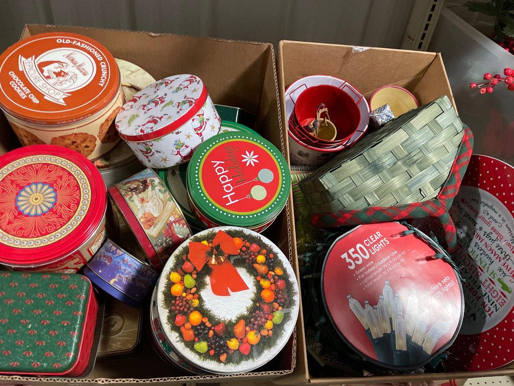 Christmas Tins & Related