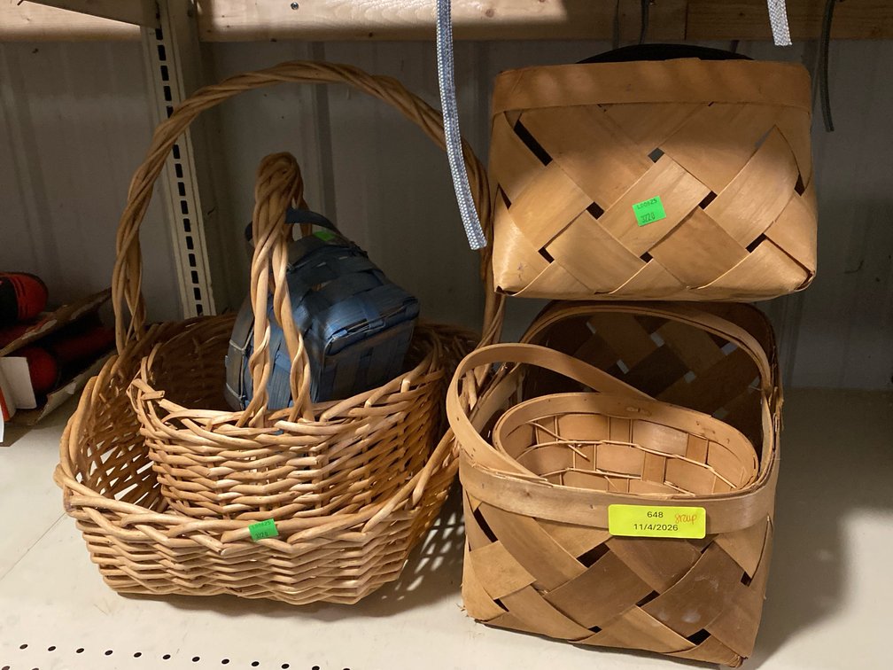Woven Accent Basket Variety