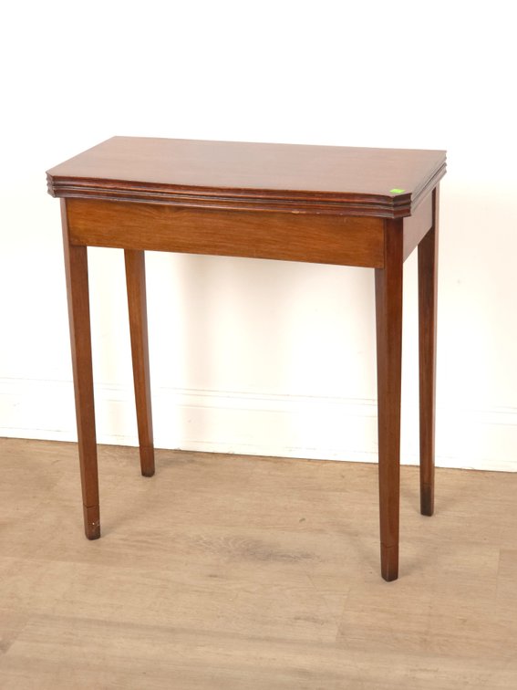 Mahogany Game Table