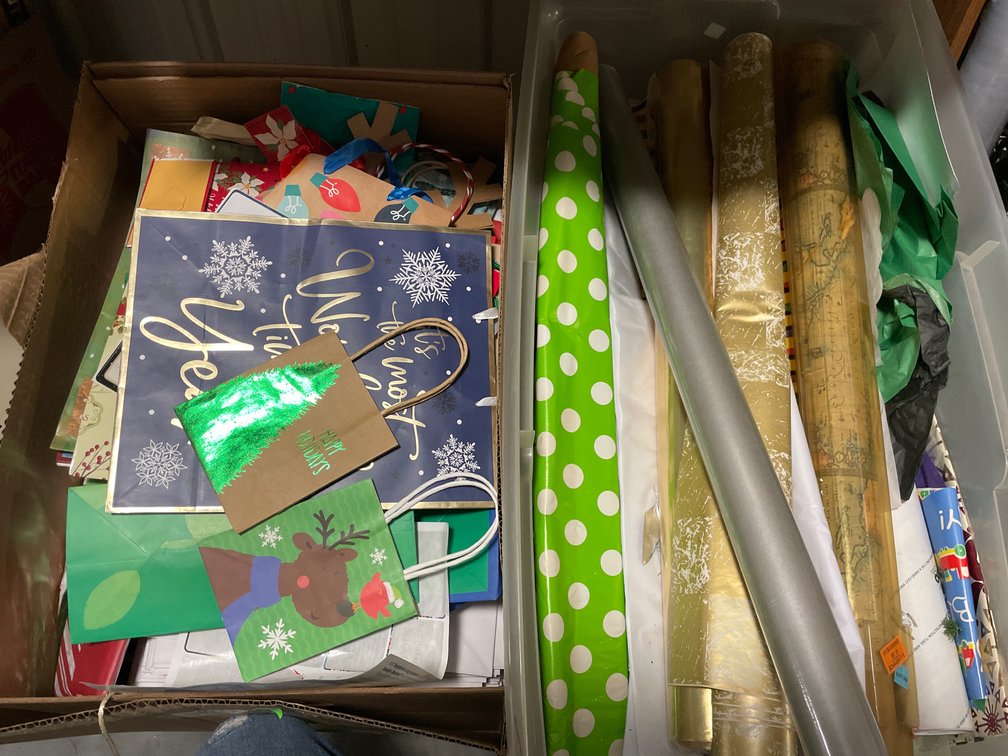 Christmas Gift Wrapping Supplies