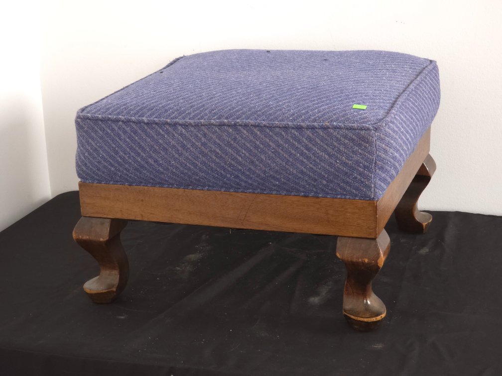 Blue Ottoman